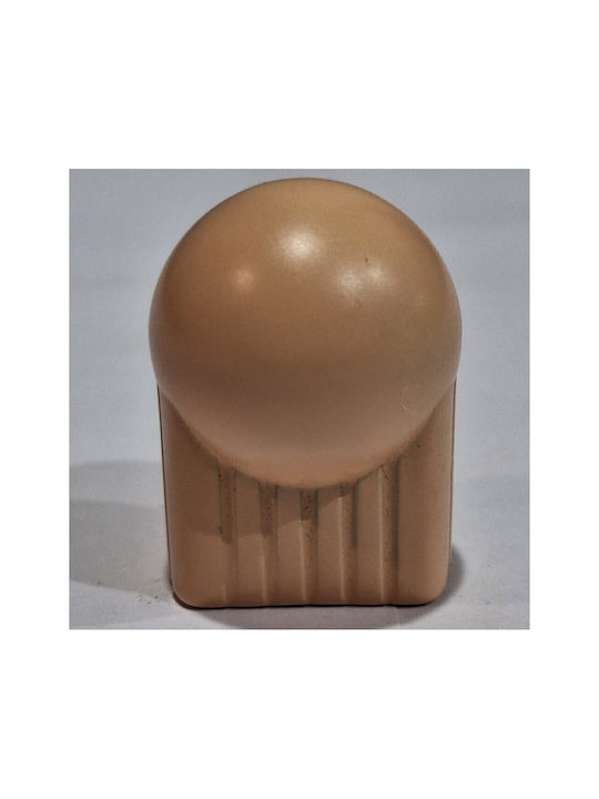 Italian Furniture Knob Eureka 0106-som1 Satin Plastic Diameter 21