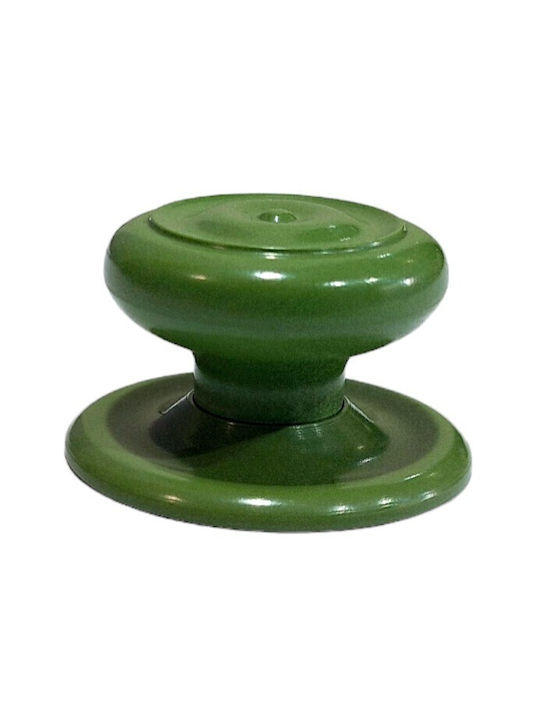 Italian Furniture Knob Eureka 11054-000-pla1 Green Plastic Diameter 30