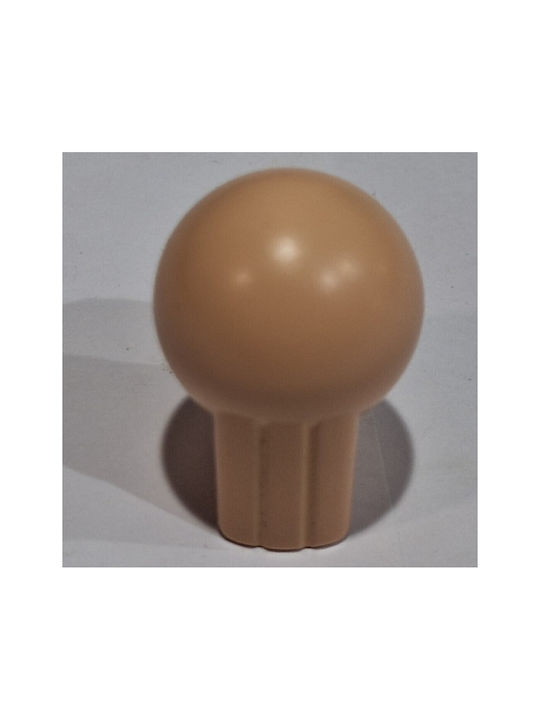 Italian Furniture Knob Eureka 0106-som1 Satin Plastic Diameter 21