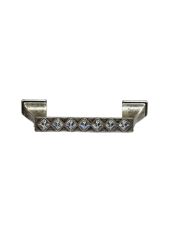Italian Handle Swarovski Euro-fer 0127-096-swa1 Diameter 9.6cm
