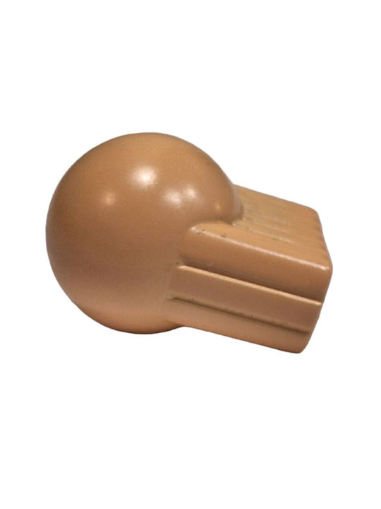 Italian Furniture Knob Eureka 0106-som1 Satin Plastic Diameter 21