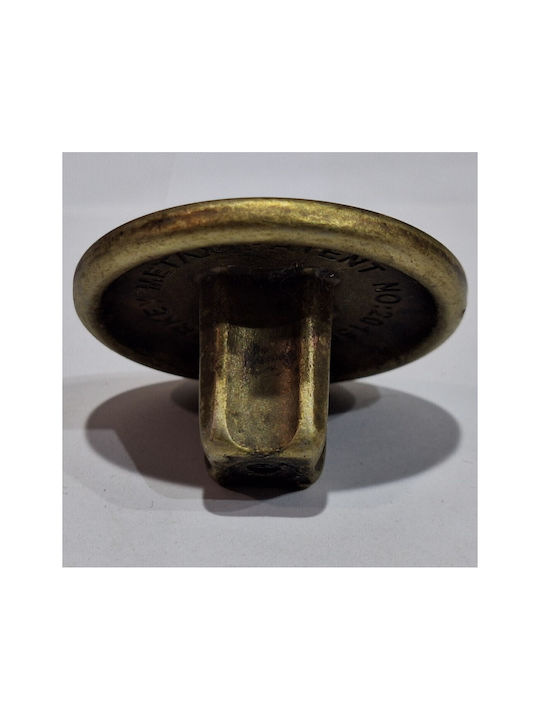 Moderner Möbelgriff Oem 10974-000-mau1 Bronze Maße 40×40×24 Mm