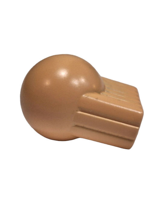 Italian Furniture Knob Eureka 0106-som1 Satin Plastic Diameter 21