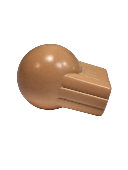 Italian Furniture Knob Eureka 0106-som1 Satin Plastic Diameter 21