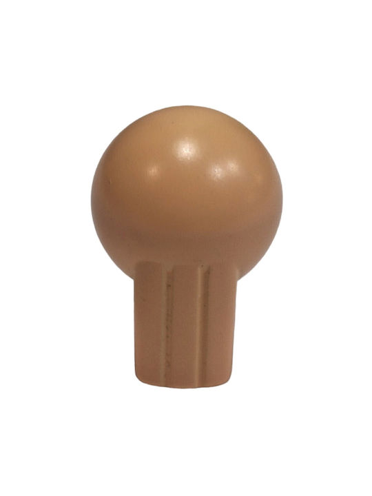 Italian Furniture Knob Eureka 0106-som1 Satin Plastic Diameter 21