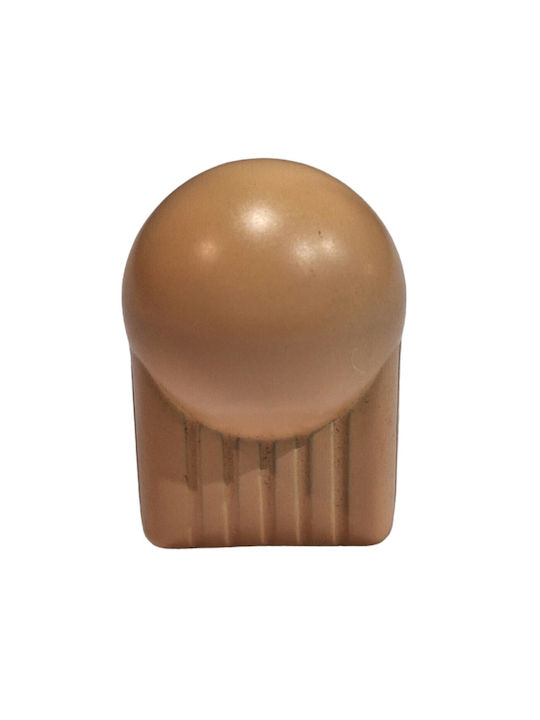 Italian Furniture Knob Eureka 0106-som1 Satin Plastic Diameter 21