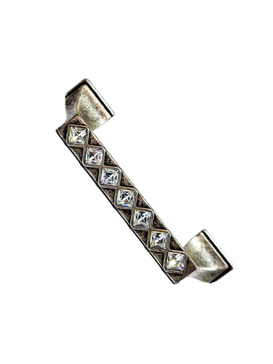 Italian Handle Swarovski Euro-fer 0127-096-swa1 Diameter 9.6cm