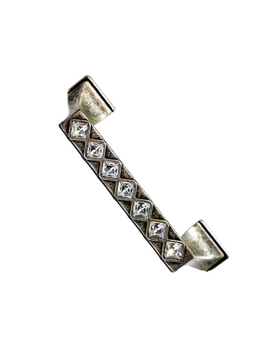 Italian Handle Swarovski Euro-fer 0127-096-swa1 Diameter 9.6cm