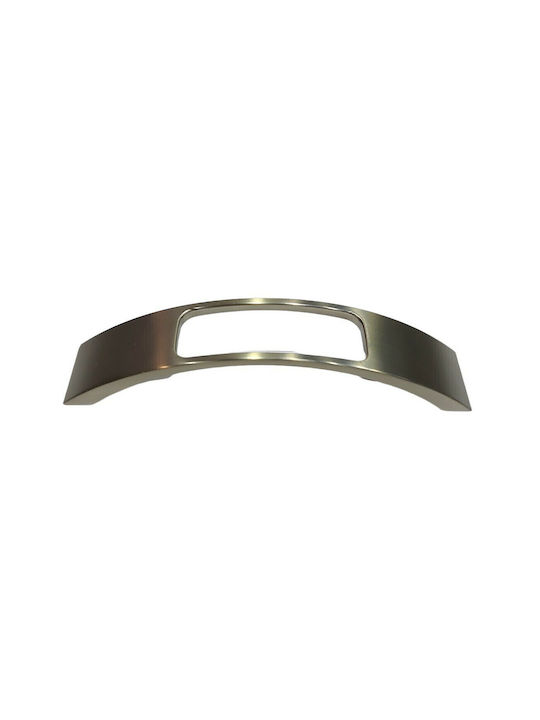 Mâner pentru mobilier Furnipart 7501-160-0g Culoare Full Face Argintiu Dimensiune 16,0cm Nikel-mat