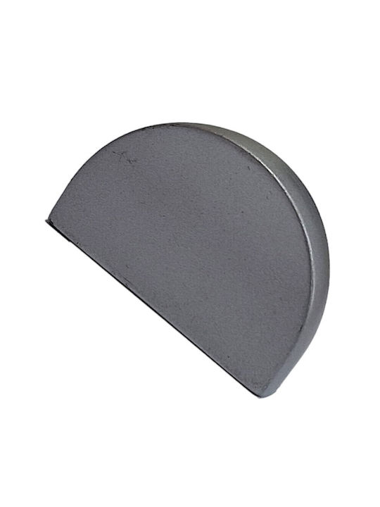 Italienischer Möbelgriff Eureka 0995-032-10c1 Chrom matt 3,2cm Durchmesser