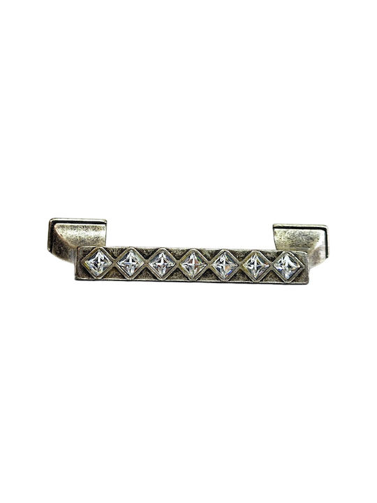 Italian Handle Swarovski Euro-fer 0127-096-swa1 Diameter 9.6cm