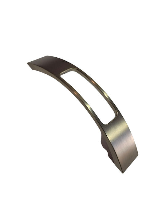 Mâner pentru mobilier Furnipart 7501-160-0g Culoare Full Face Argintiu Dimensiune 16,0cm Nikel-mat