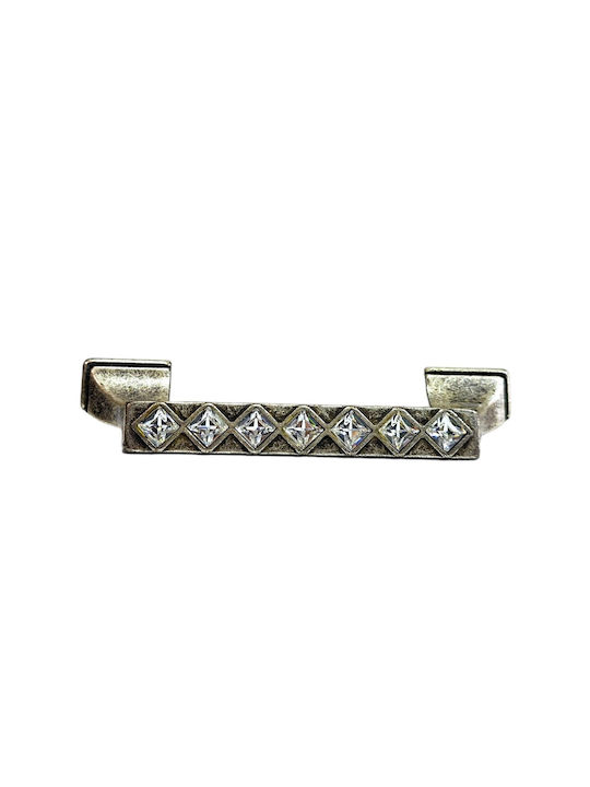Italian Handle Swarovski Euro-fer 0127-096-swa1 Diameter 9.6cm