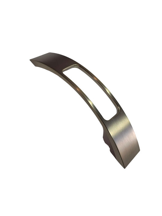 Mâner pentru mobilier Furnipart 7501-160-0g Culoare Full Face Argintiu Dimensiune 16,0cm Nikel-mat