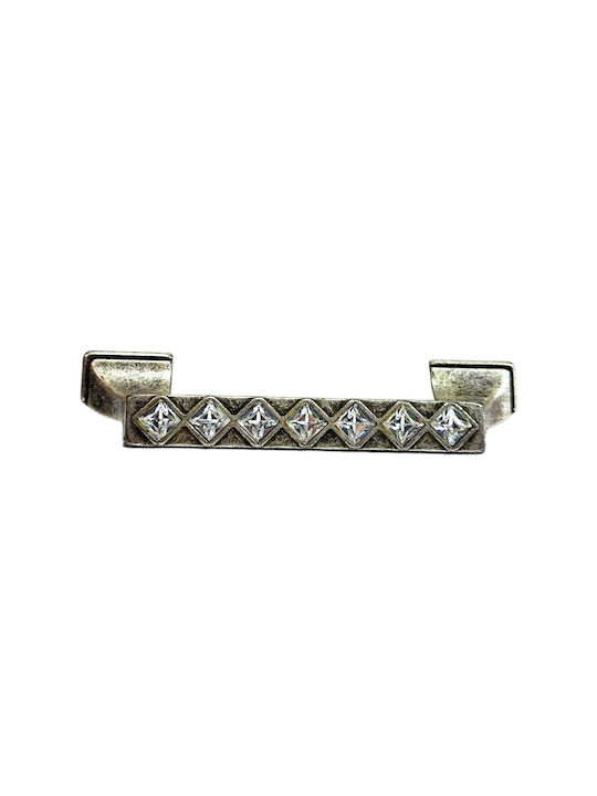 Italian Handle Swarovski Euro-fer 0127-096-swa1 Diameter 9.6cm
