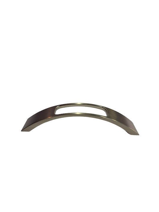Mâner pentru mobilier Furnipart 7501-160-0g Culoare Full Face Argintiu Dimensiune 16,0cm Nikel-mat