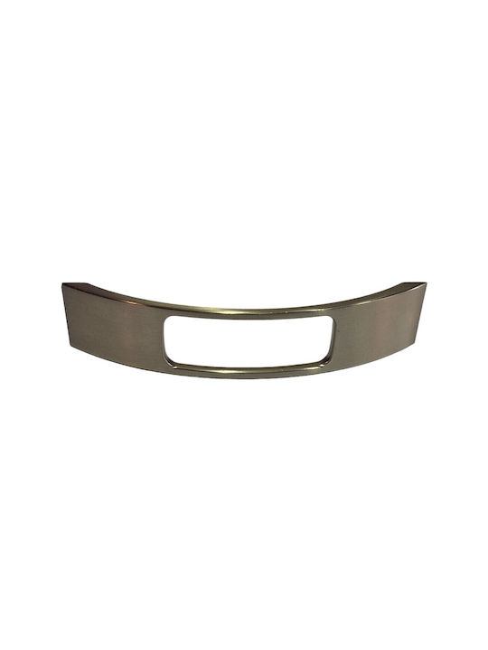 Mâner pentru mobilier Furnipart 7501-160-0g Culoare Full Face Argintiu Dimensiune 16,0cm Nikel-mat