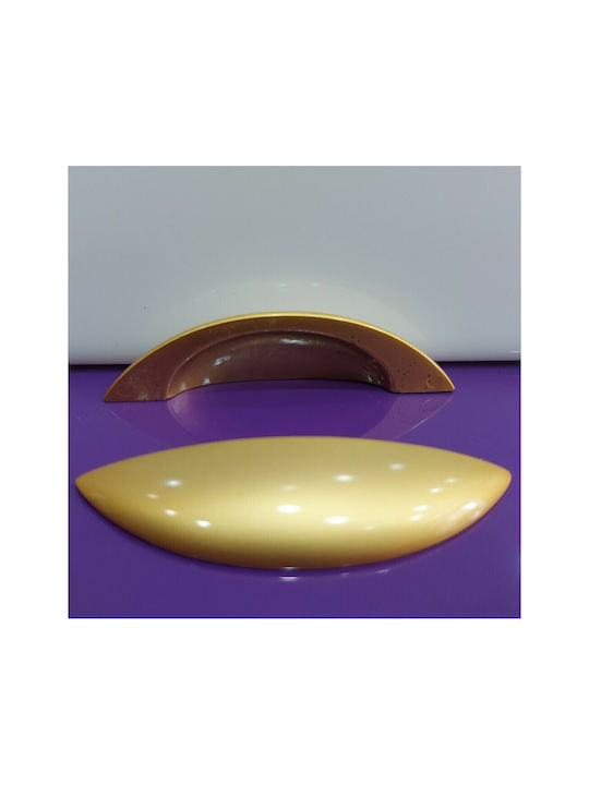 Mânere pentru mobilier Euro-fer 0003-20a1 Diametru 3,2cm Auriu-mat