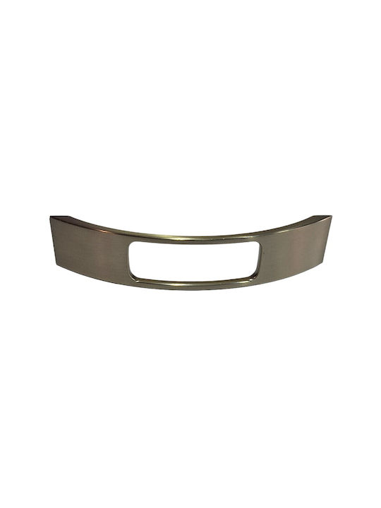 Mâner pentru mobilier Furnipart 7501-160-0g Culoare Full Face Argintiu Dimensiune 16,0cm Nikel-mat