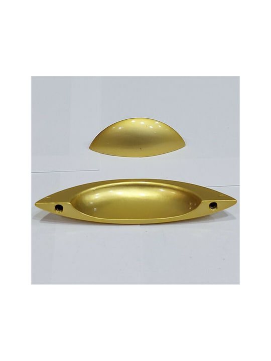 Mânere Pentru Mobilier Euro-fer 0003-20a2 Diametru 6,4cm Auriu-mat