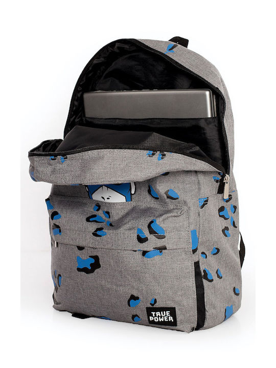 Difuzed Marvel School Backpack for Junior High-High School Gray