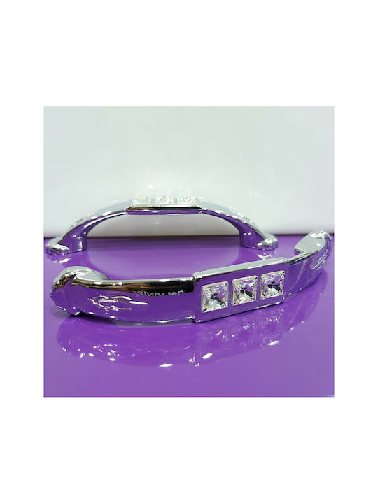 Italian Handle Swarovski Euro-fer 0129-096-swi1 Diameter 9.6cm