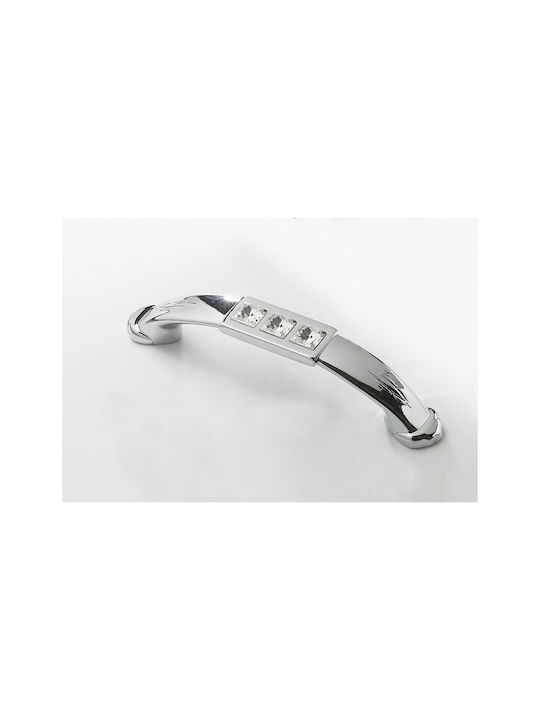 Italian Handle Swarovski Euro-fer 0129-096-swi1 Diameter 9.6cm