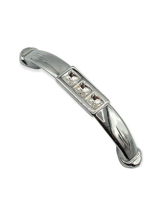 Italian Handle Swarovski Euro-fer 0129-096-swi1 Diameter 9.6cm