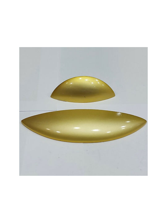 Mânere pentru mobilier Euro-fer 0003-20a1 Diametru 3,2cm Auriu-mat