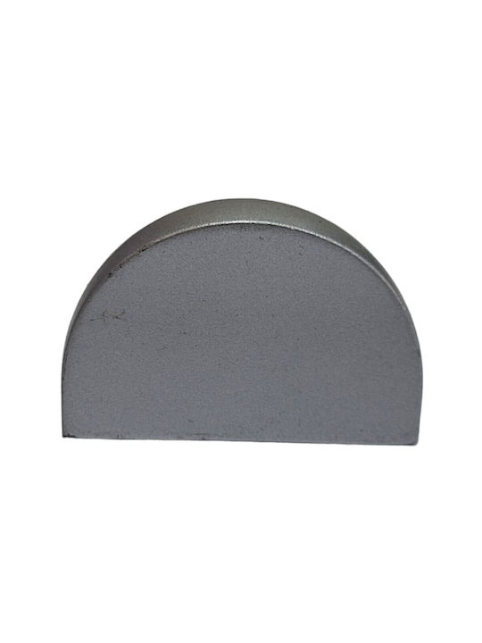 Italienischer Möbelgriff Eureka 0995-032-10c1 Chrom matt 3,2cm Durchmesser