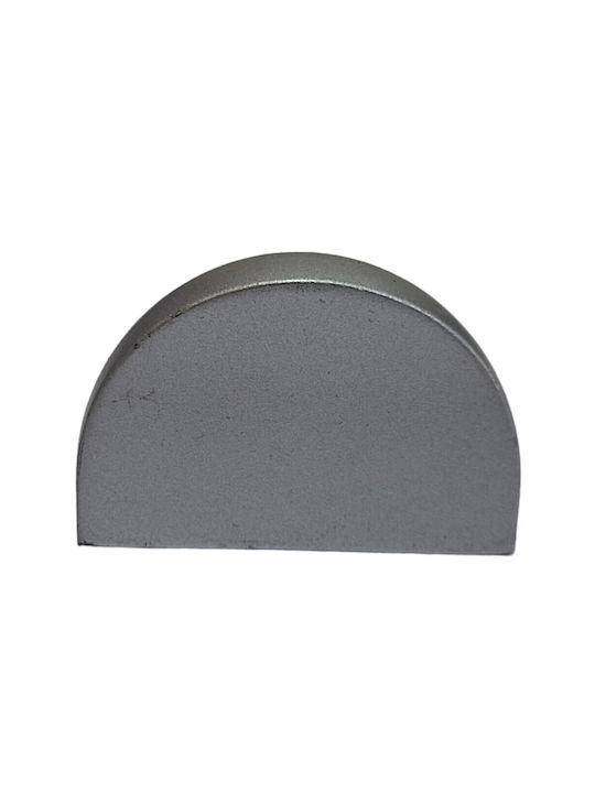 Italienischer Möbelgriff Eureka 0995-032-10c1 Chrom matt 3,2cm Durchmesser