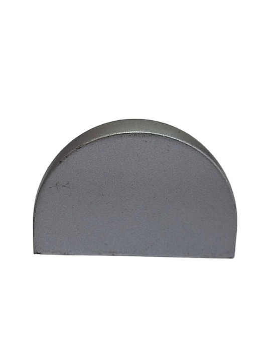 Italienischer Möbelgriff Eureka 0995-032-10c1 Chrom matt 3,2cm Durchmesser