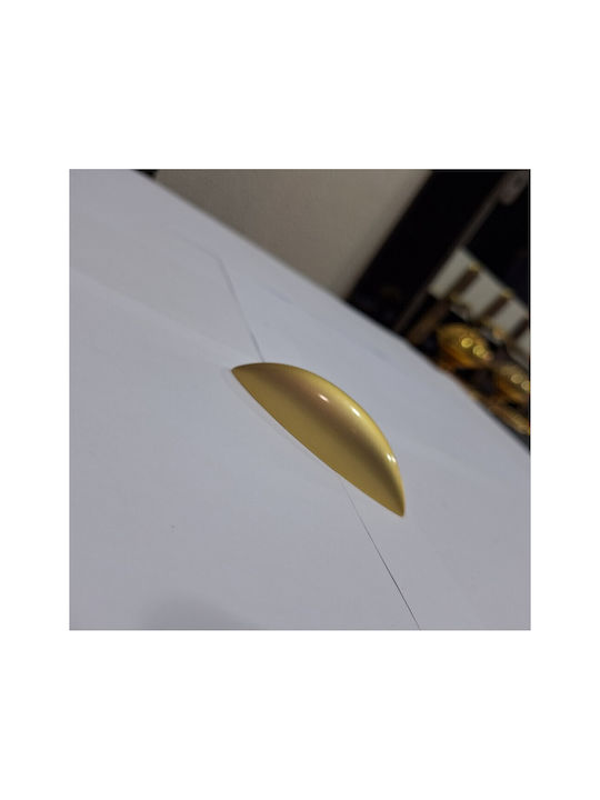 Mânere Pentru Mobilier Euro-fer 0003-20a2 Diametru 6,4cm Auriu-mat