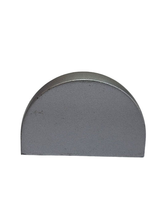 Italienischer Möbelgriff Eureka 0995-032-10c1 Chrom matt 3,2cm Durchmesser