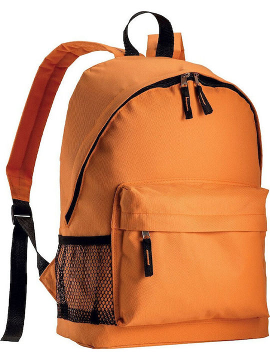 Sol's Rider Orange Schulranzen Rucksack für Junior High-High School mit Flaschenhalter Orange 15,7 l 28 x 14 x 40 cm
