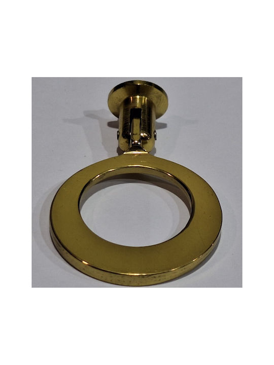 Handmade Brass Furniture Knob Omp Porro 10610-oro1 Gold Polished Diameter 45