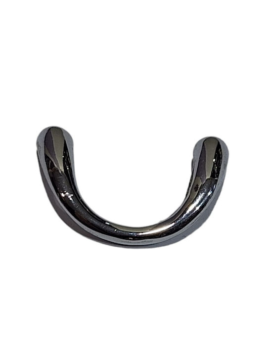 Mâner de Mobilier Italian Eureka 0477-032-ino1 Culoare Full Face Crom Lucios Dimensiune 3,2cm