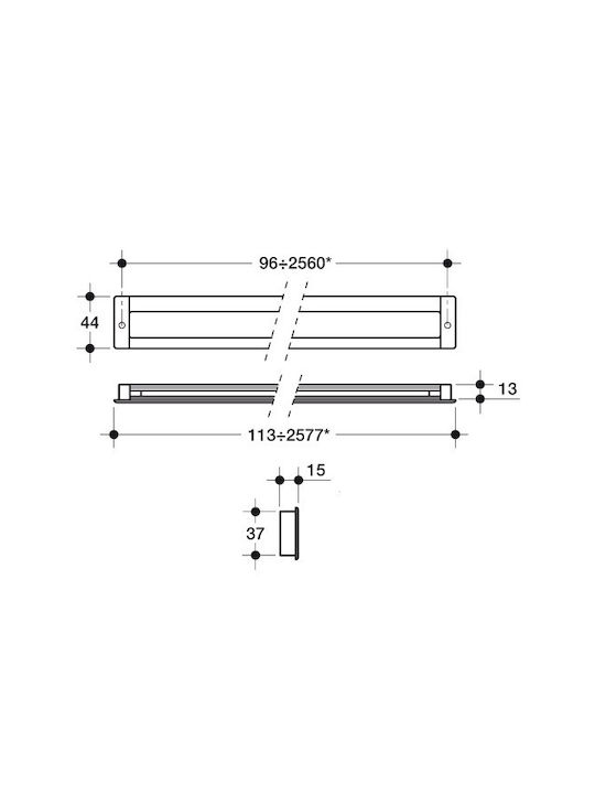 Χουφτα Χωνευτη Poliplast Πλαστικη Ασημι 202-57l328v06# 320μμ