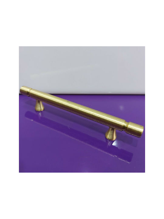 Handmade Brass Furniture Handle Omp Porro 11100-083-may Gold-Matte Diameter 8.3cm