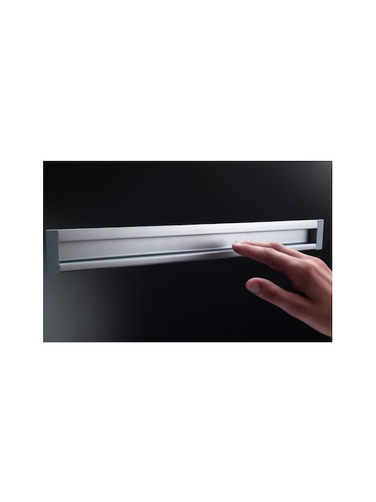 Χουφτα Χωνευτη Poliplast Πλαστικη Ασημι 202-57l328v06# 320μμ