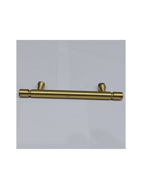 Handmade Brass Furniture Handle Omp Porro 11100-083-may Gold-Matte Diameter 8.3cm