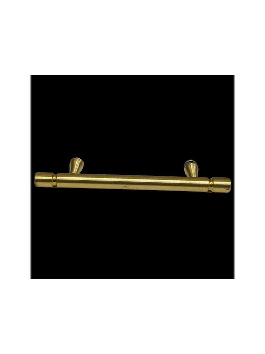 Handmade Brass Furniture Handle Omp Porro 11100-083-may Gold-Matte Diameter 8.3cm