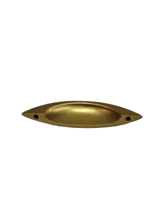 Mânere pentru mobilier Euro-fer 0003-20a1 Diametru 3,2cm Auriu-mat