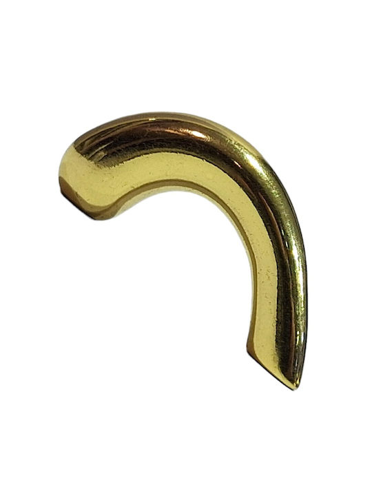 Italian Furniture Handle Eureka 0475-032 Gold 3.2cm Glossy