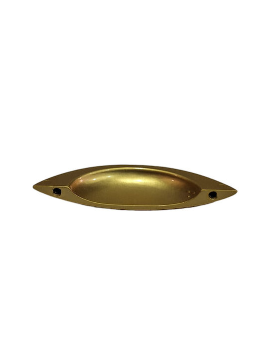 Mânere pentru mobilier Euro-fer 0003-20a1 Diametru 3,2cm Auriu-mat