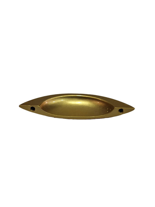 Mânere Pentru Mobilier Euro-fer 0003-20a2 Diametru 6,4cm Auriu-mat