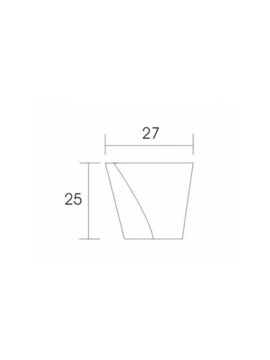 Buton 751 Nichel Mat 25mm