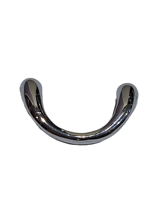 Mâner de Mobilier Italian Eureka 0477-032-ino1 Culoare Full Face Crom Lucios Dimensiune 3,2cm