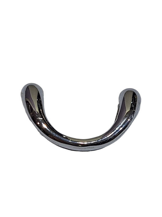 Mâner de Mobilier Italian Eureka 0477-032-ino1 Culoare Full Face Crom Lucios Dimensiune 3,2cm