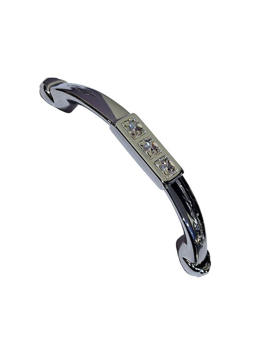 Italian Handle Swarovski Euro-fer 0129-096-swi1 Diameter 9.6cm